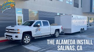 The Alameda Install- Commercial Fitness Equipment and Flooring