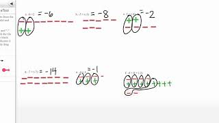 Adding Integers with Integer Tiles