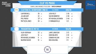 Clifton CC, Derbyshire 2nd XI v Mugginton CC 1st XI