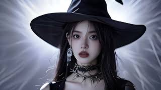 4K 高清 AI绘制神秘性感女巫：惊艳魔法与魅力的完美融合 | 4k ai art beauty of a Mystical Sexy Witch