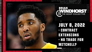Contract extensions and Donovan Mitchell NOT expected to be traded? | The Hoop Collective