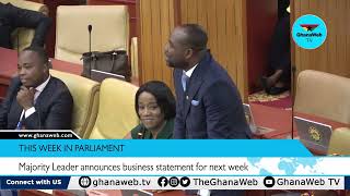 Minority, Majority clash over Akwatia MP and more - Watch highlights of 'This week in Parliament'