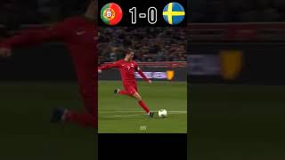 portugul Vs Sweden 3-2 Ronaldo vs Ibrahimovic Zlatan 2014 World Cup Qualifier