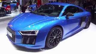 Audi R8 V10 plus at The 44th Tokyo Motor Show 2015 (アウディ R8 V10 プラス 第44回東京モーターショー2015)