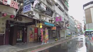 A rainy walk in Taipei