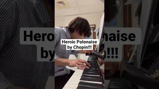 Heroic Polonaise!!!英雄ポロネーズ!!! #chopin #piano #competition #heroic #streetpiano #ショパン #ピアノ #英雄ポロネーズ