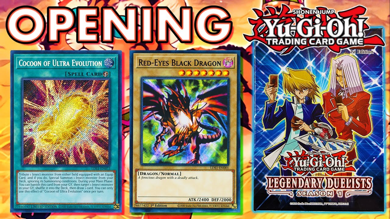 YuGiOh Legendary Duelists: Season 1 Box Opening #1 - YouTube