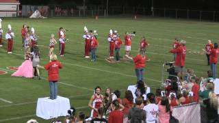 MCHS 2013 Homecoming Court with the Red Raider Alu