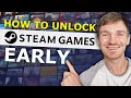 How to Unlock Steam Games Early with a VPN