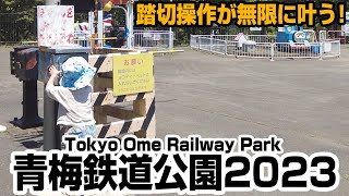 【東京都青梅市】青梅鉄道公園（2023年）休園前に1歳児と首都圏お出かけ｜Tokyo Ome Railway Park