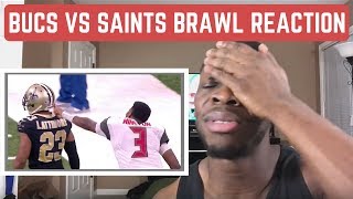 Bucs Vs Saints Get Into A Fight!!! | Bucs Vs Saints Reaction