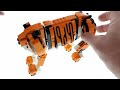 lego creator 31129 majestic tiger lego speed build review