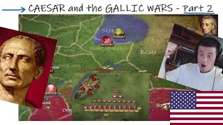 Caesar | The Gallic Wars | Part 2 - Kings and Generals - McJibbin Reacts