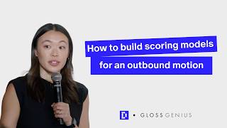 How to build scoring models for an outbound motion?
