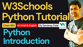 W3Schools • W3Schools Python • W3Schools Python Tutorial • Class 001 • Python Introduction • 2026