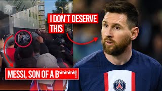 Messi Reaction to PSG Fans Insulting Him