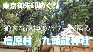 【檜原村九頭龍神社】秋川渓谷の更に奥深く鎮守の森に眠る龍神のパワー