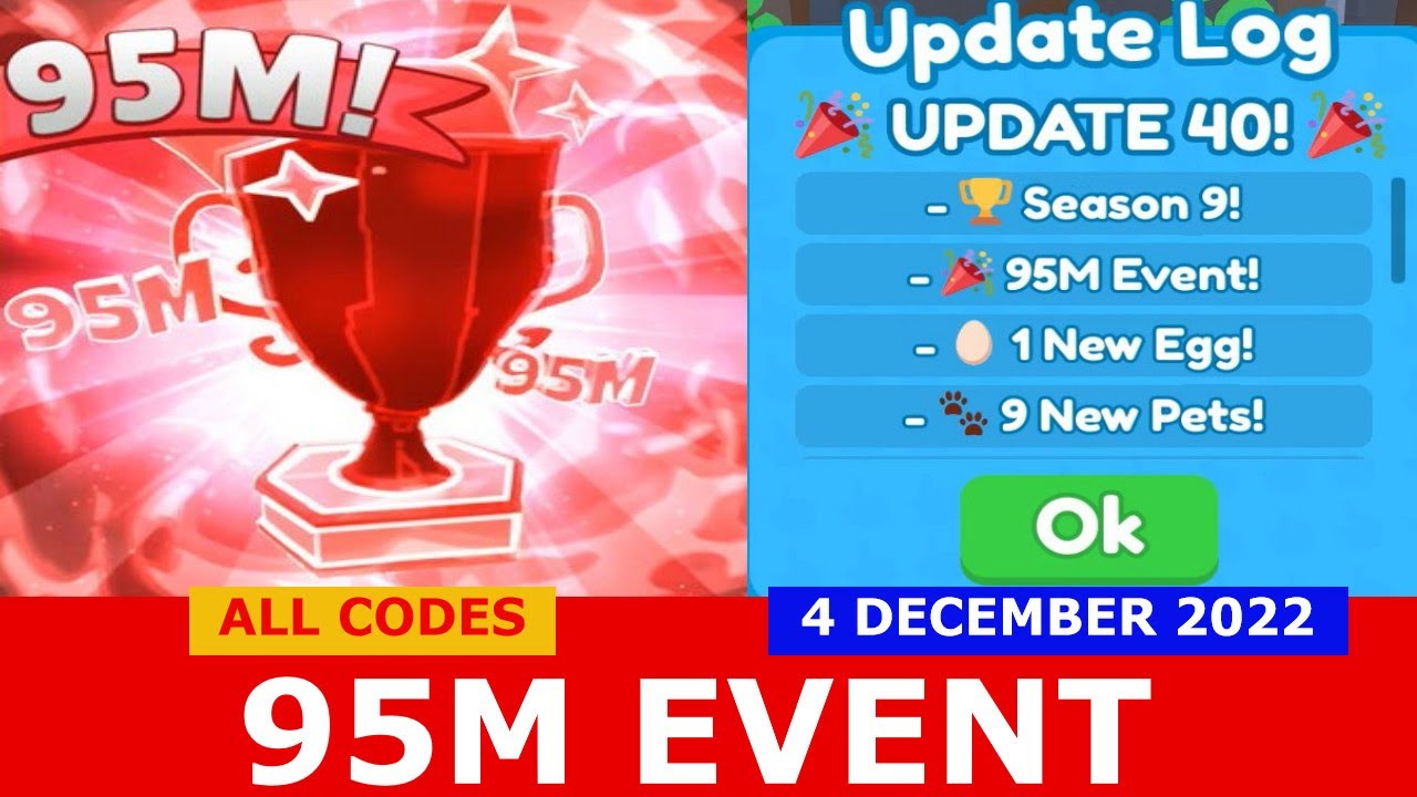 NEW UPDATE CODES [95M EVENT] Rebirth Champions X ROBLOX | ALL CODES ...