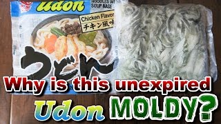 Why is this Unexpired Udon Moldy?