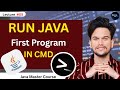 #5 How to Run Java Programs With Command Prompt (cmd) and Notepad in Windows  || Java Tuturials