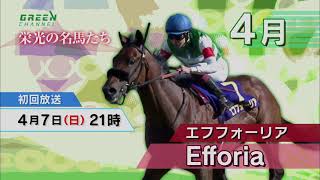 栄光の名馬たち4月(エフフォーリア)