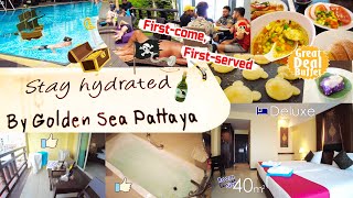 🏩Golden Sea Pattaya Hotel🍺along Soi Buakhao 🇹🇭 🏴‍☠️become King of Pirate