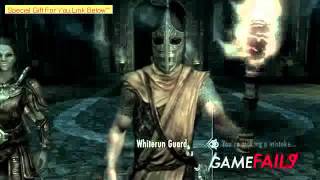 Game Fails: Skyrim "The correct tense would be 'Knew' you"..Gift Below~