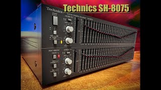 Technics SH-8075 Pro 33 Band Vintage Stereo Graphic Equalizer