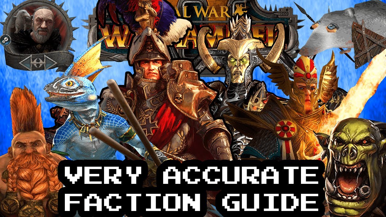 Total War Warhammer 2 Very Accurate Faction Guide - YouTube