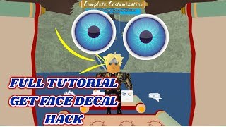 How To Hack Face Decal Shinobi Life Music Jinni - leaked roblox shinobi life full tutorial get face decal face decal hack works 1000
