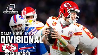 Kansas City Chiefs vs. Buffalo Bills Game Highlights | NFL 2023 Divisional Round