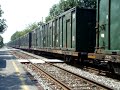 csx freight train through riverdale md.