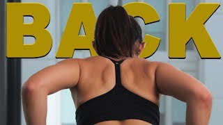 How to Burn Back Fat & Bra Bulge | 4 Best Exercises | Joanna Soh