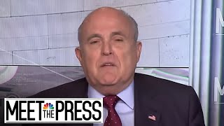 Rudy Giuliani: 'Truth Isn't Truth' | Meet The Press | NBC News