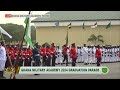 Ghana Military Academy 2024 Graduation Parade || 22nd November 2024