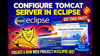 Install & Configure Apache Tomcat in Eclipse IDE (2026) | Configure Tomcat Web Server in Eclipse