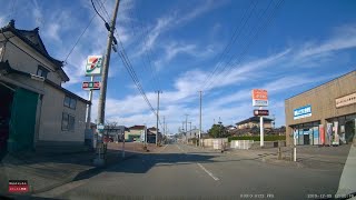 山形県鶴岡市淀川町【4Ｋ車載動画】20191209