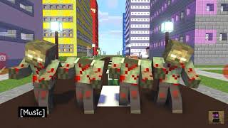 Monster School: Noob vs Pro: Zombie Apocalypse | Minecraft Animation