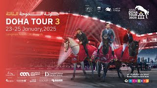 Doha Tour Week 3 - 25th Jan 2025 - Longines Outdoor Arena at Al Shaqab -  CSI3*, CSI5*