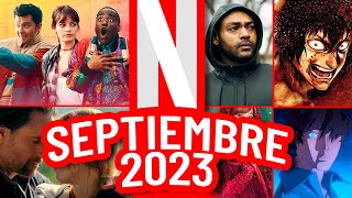 Estrenos Netflix SEPTIEMBRE 2023 | Películas y Series