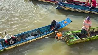 Fishing At Battambang  Dam ត្រីច្រើនណាស់នៅទំនប់សាលាតាអន