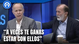 Reprocha Epigmenio Ibarra a Ciro Gómez Leyva: “Lo que acabas de hacer es un exceso”