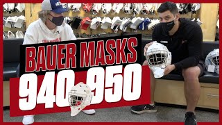 Bauer 940 and 950 Masks Episode 124 of InGoal Radio Podcast Hockey Shop Gear Segment