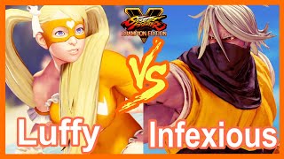 SFV Luffy (Mika) VS Infexious (Zeku)