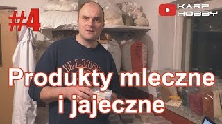 Boilies Kulki proteinowe #1 - odcinek 4 // Produkty mleczne i jajeczne