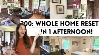 200: Whole Home Reset // Clean Your WHOLE HOUSE Today! 😱 Christian Homemaker // Clean With Me