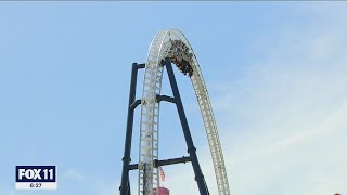 Six Flags Magic Mountain is officially back open