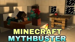 Busting Minecraft Myth To Find The Truth #shorts