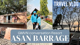 Asan Barrage | Place to visit in Dehradun | GMVN Resort | an offbeat location