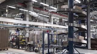 Logistic And Distribution Warehouse Stock Video